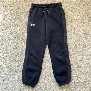 Under Armour Boys Fleece Joggers Sweatpants Size M